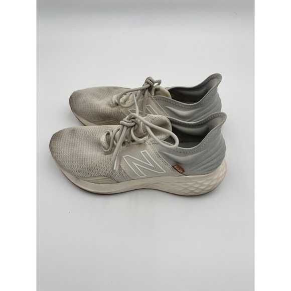 New Balance Fresh Foam Roav V1 Womens Athletic Running Shoe Gray Lace Up Sneaker - Picture 3 of 6